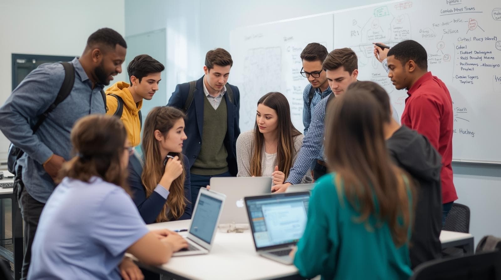 Team working together